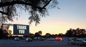 A short bonus film thanking patrons during the 75th anniversary of the drive-in theater is being shown before the features at many of the drive-ins this summer, including the one in Mitchell.