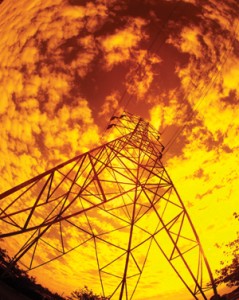 Utility Scale Transmission Tower