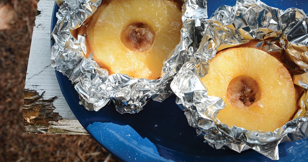 july-pineapple-cake-campfire-cooking