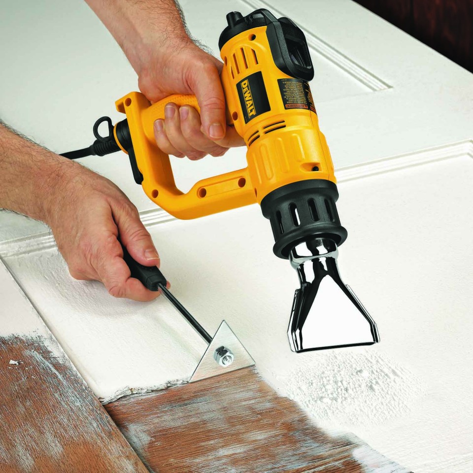 Dewalt heat gun D26960 in use Indiana Connection