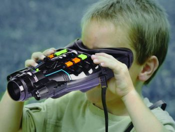 Boy binoculars