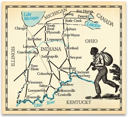 Footsteps to Freedom - Indiana Connection