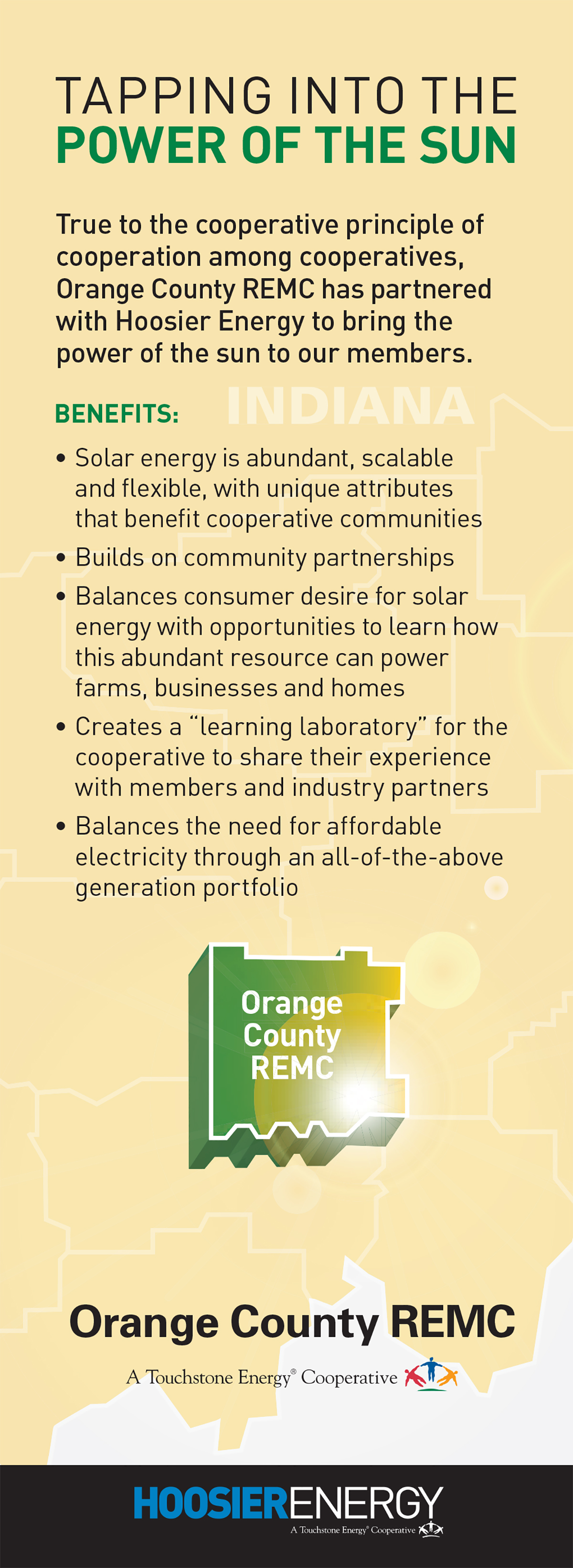 Orange County REMC taps into power of the sun Indiana Connection