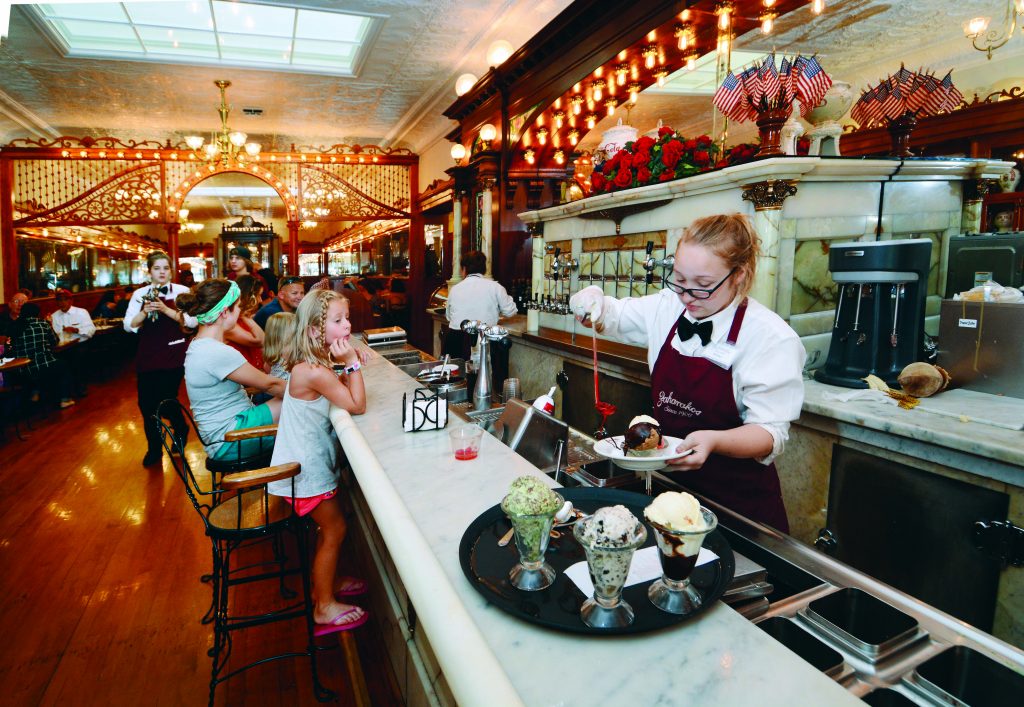 Indiana Eats — Zaharakos - Indiana Connection