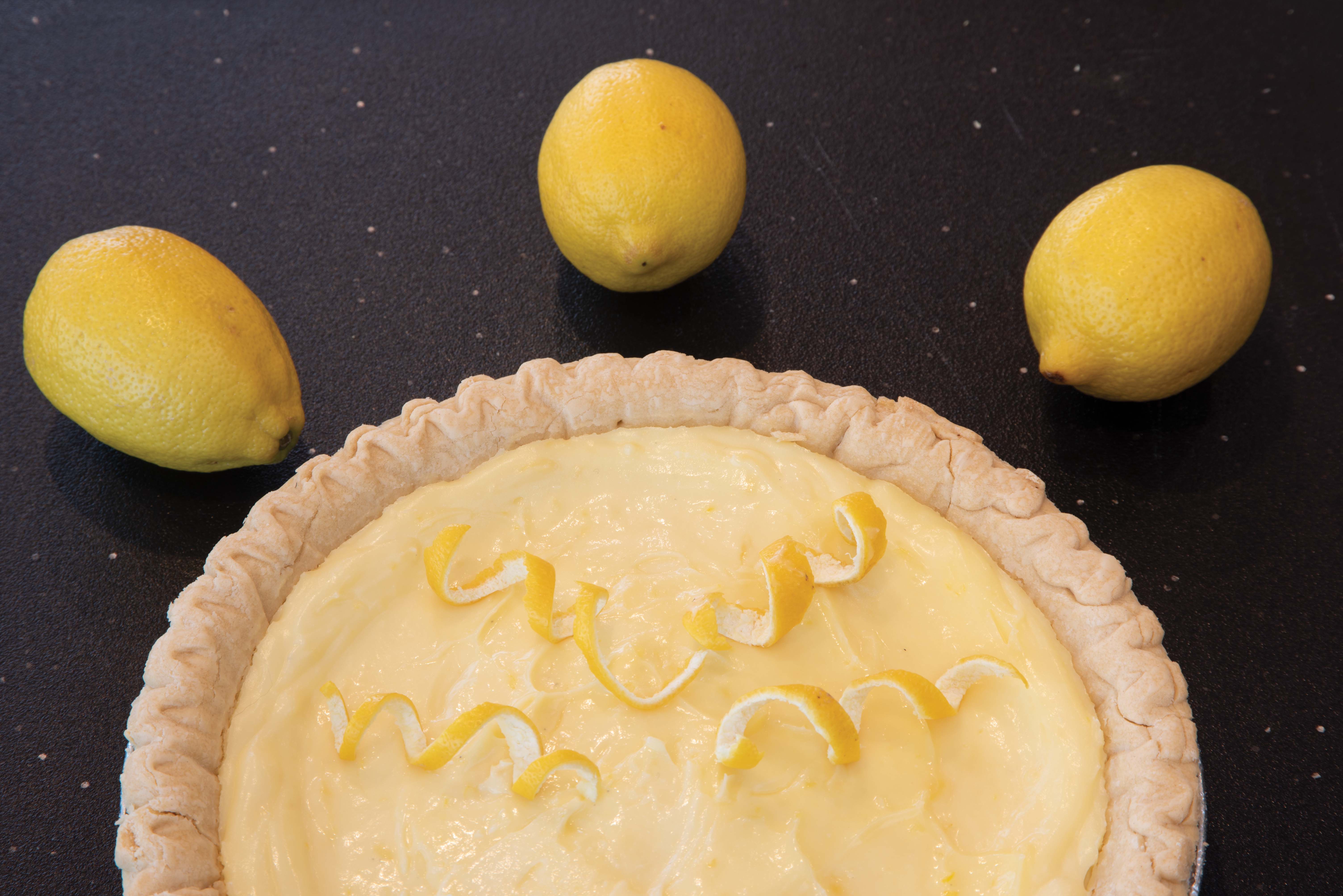 Sour Cream Lemon Pie - Indiana Connection