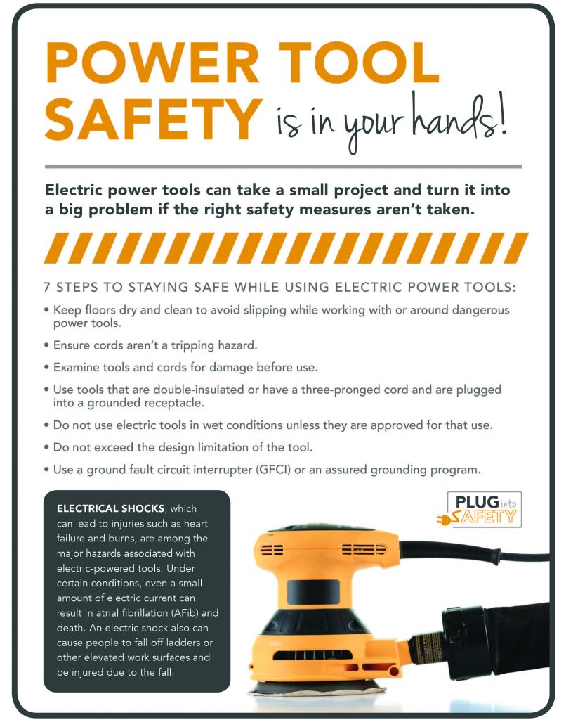 Be safe around power tools Indiana Connection