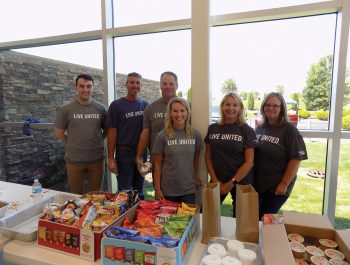 Bartholomew County REMC employees at Fish Fry
