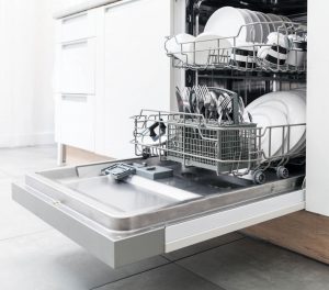 Dishwasher with full load