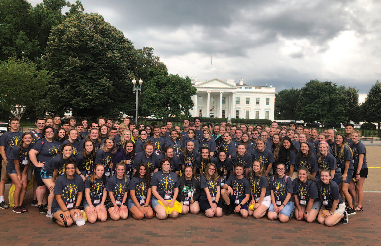 Photo of 2019 Youth Tour group
