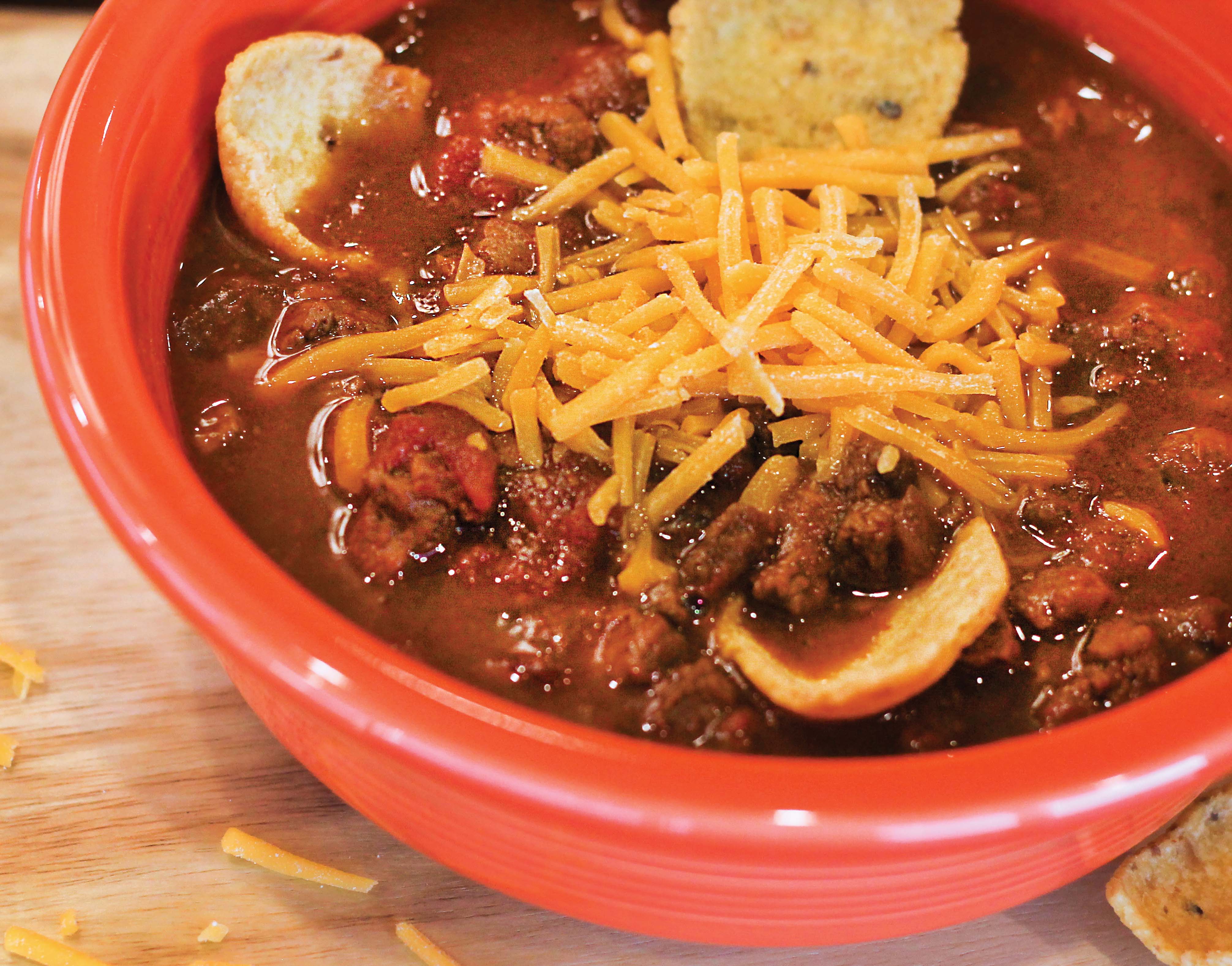 Texas Brisket Chili - Indiana Connection