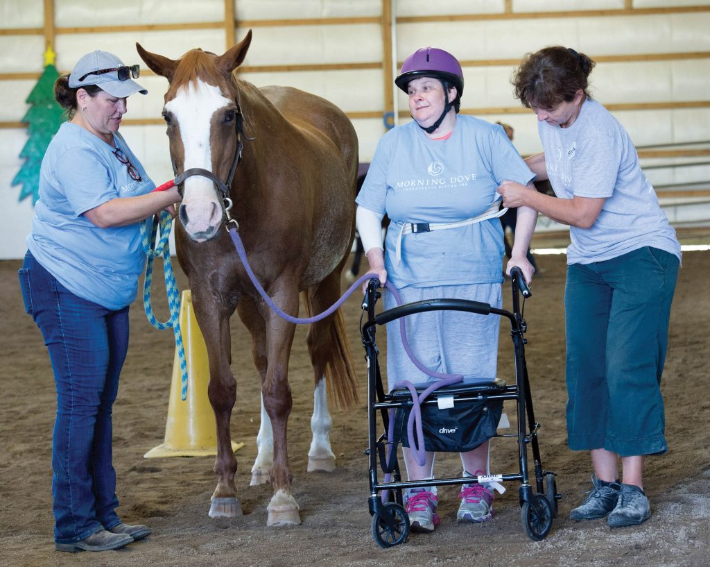 Photo of patient at Morning Dove Riding Center