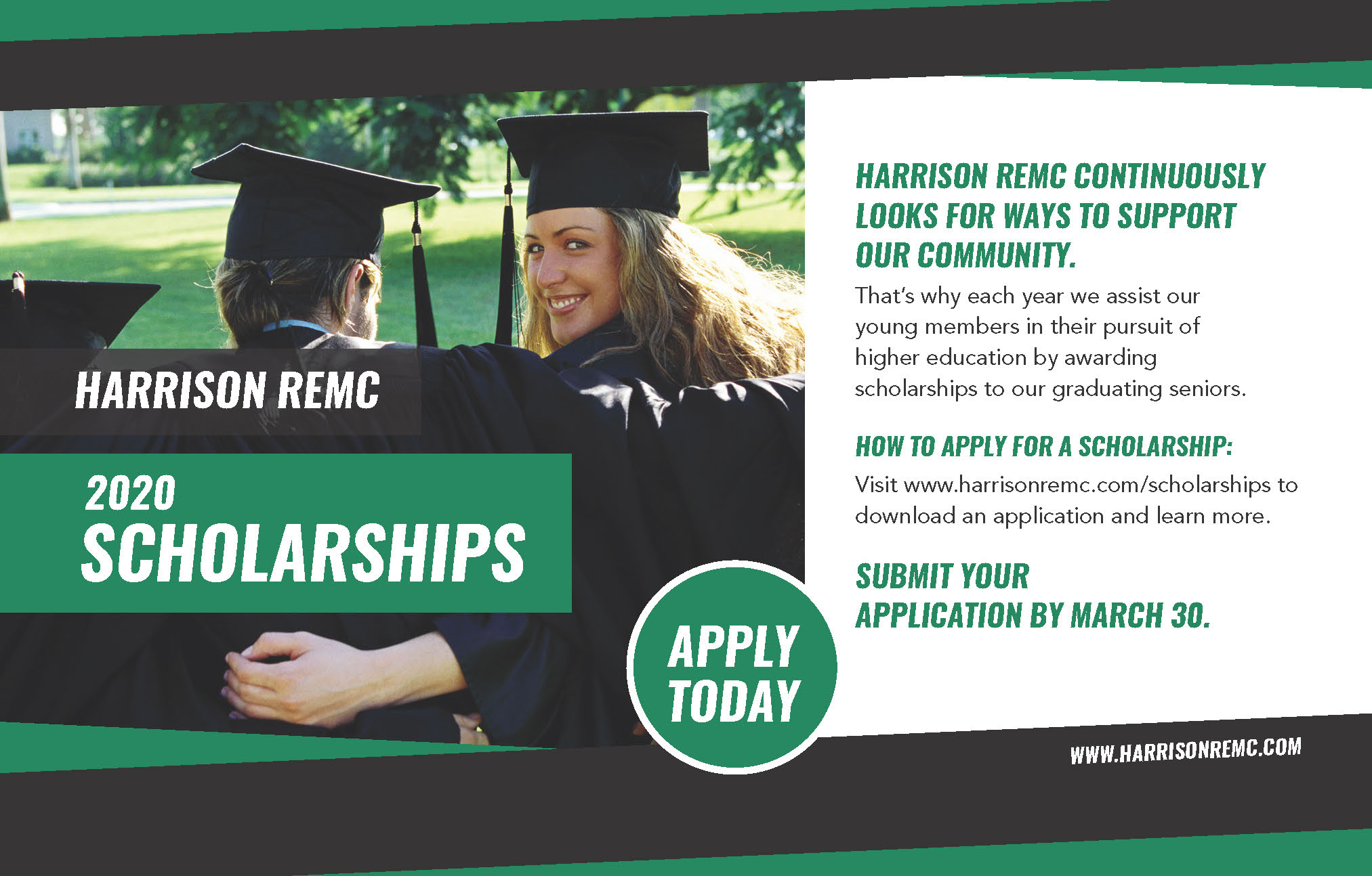 Ad for Harrison REMC scholarships