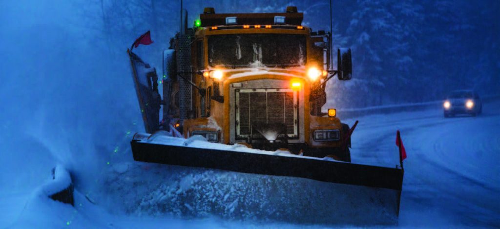 Photo of snow plow