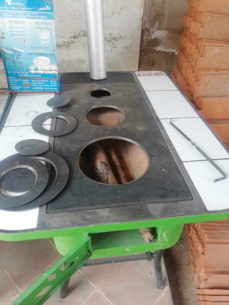 Sample of a cook stove to be installed in Guatemala