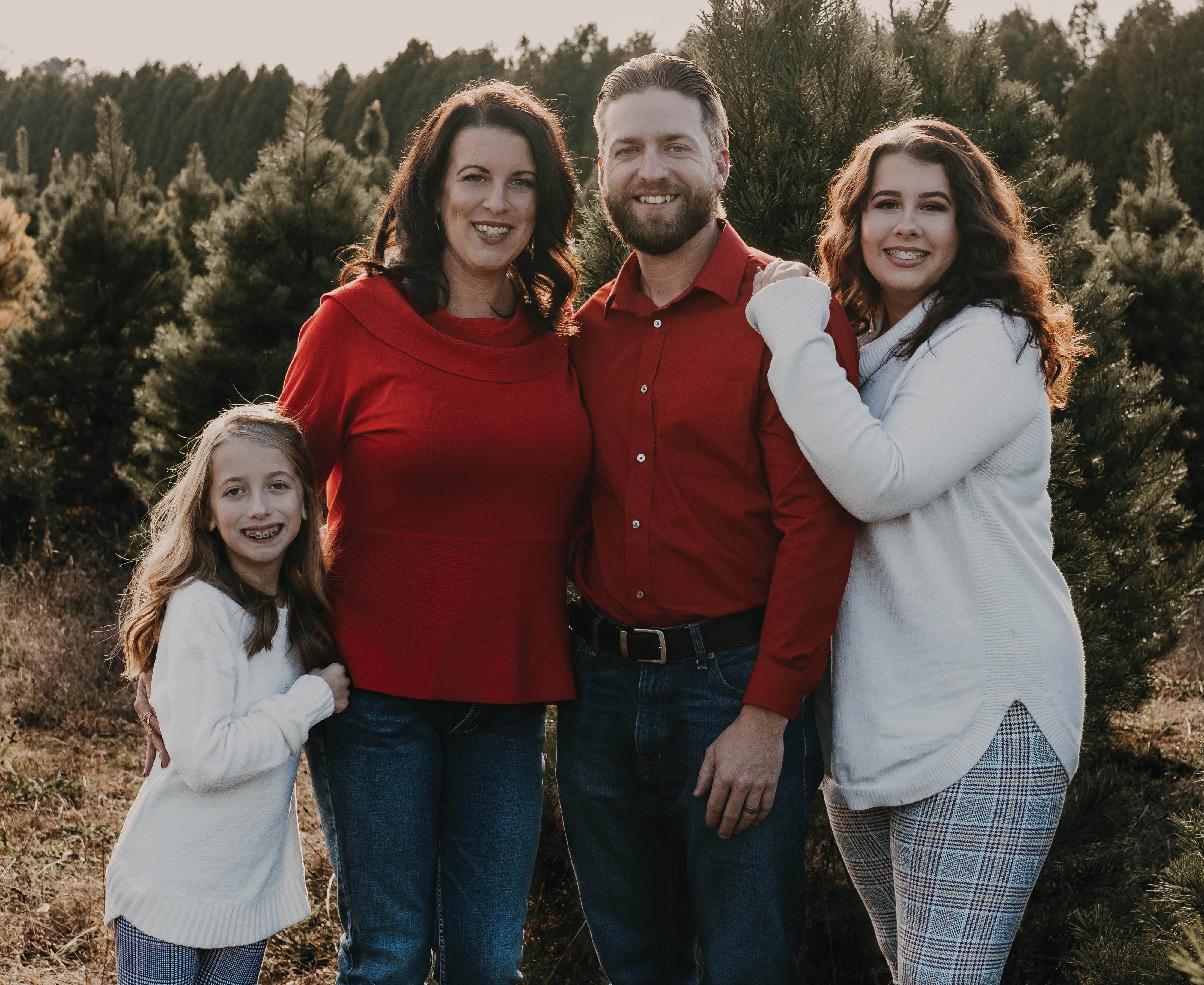 Jason Hughes and family