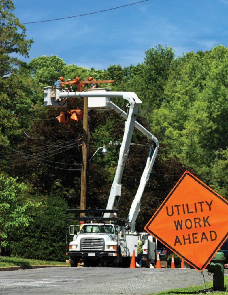 Photo of work crews