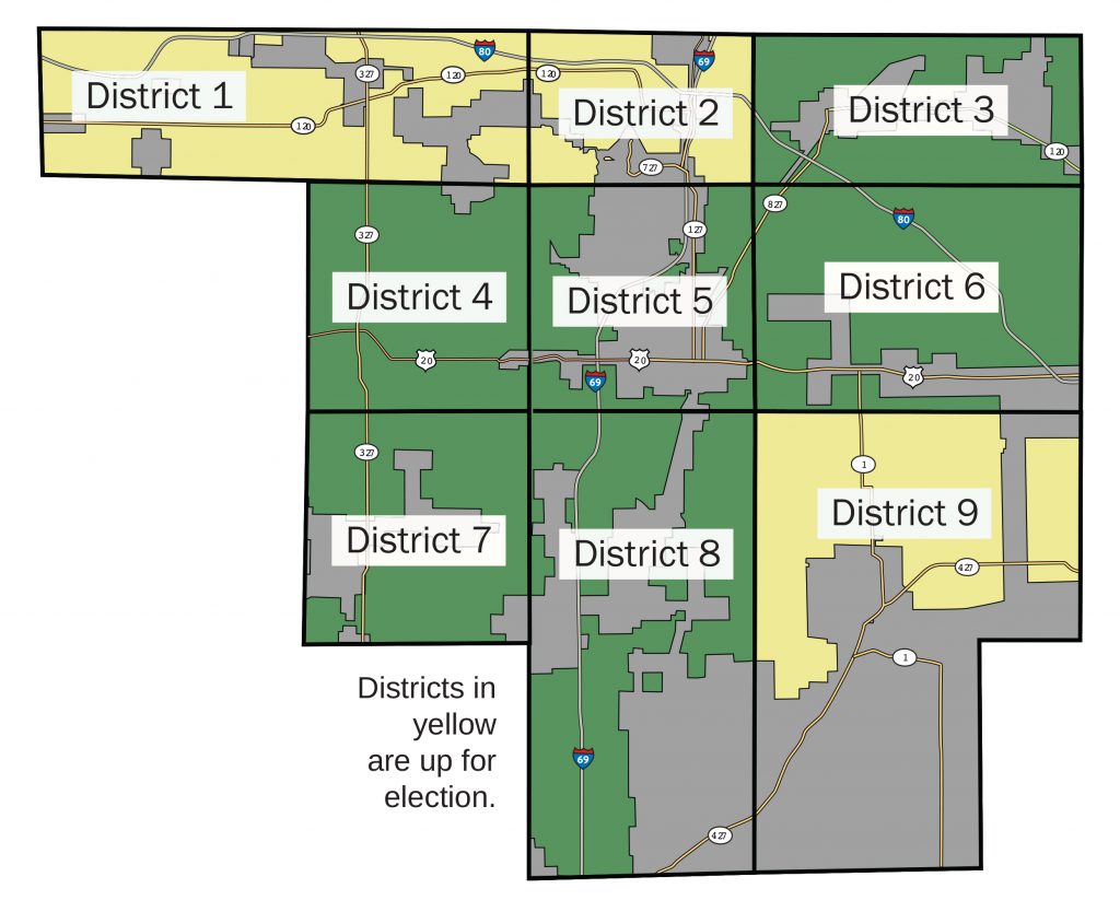 Steuben County REMC District Map