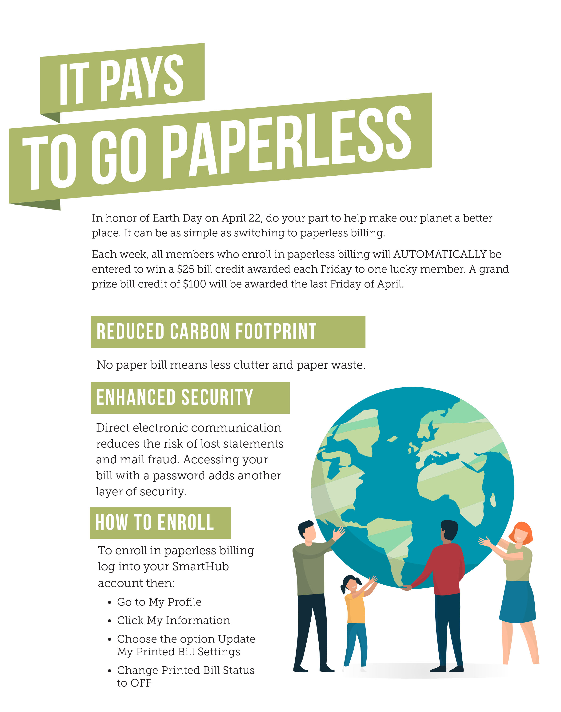 Paperless ad