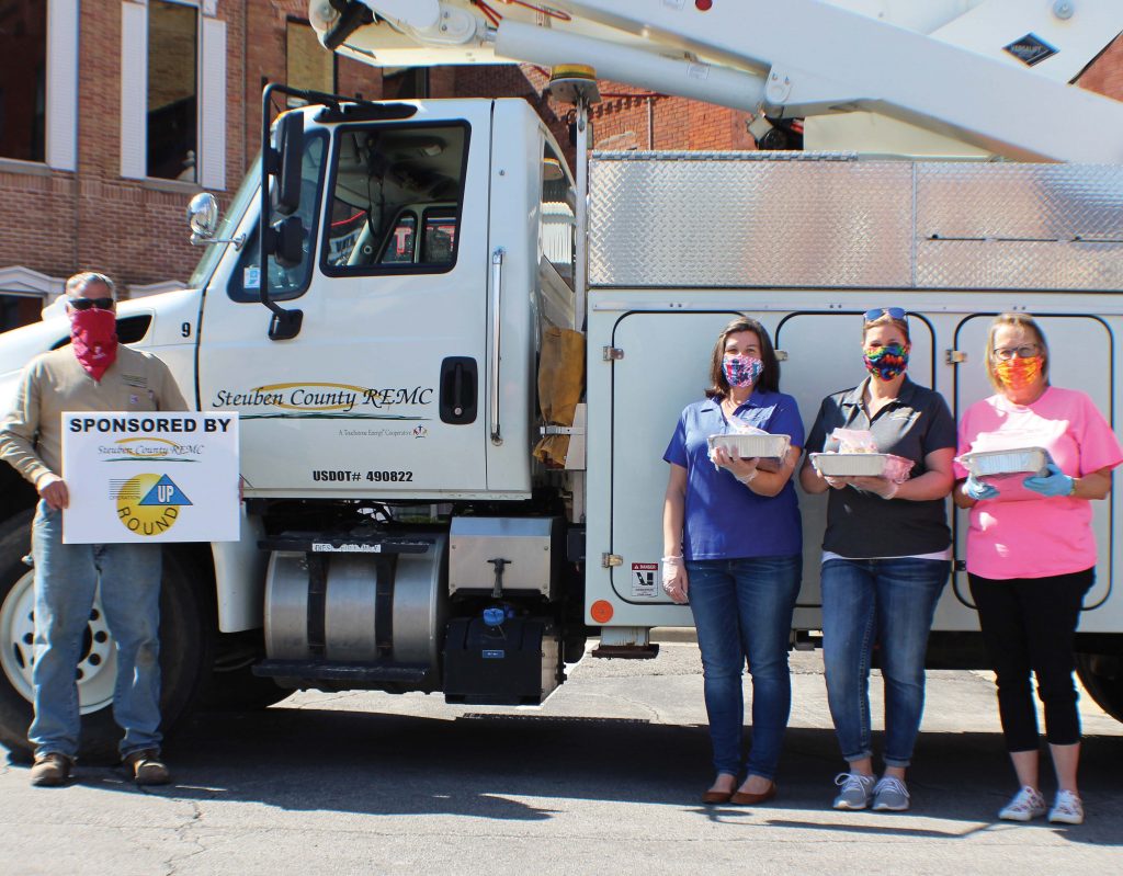 Steuben County REMC employees serving the community