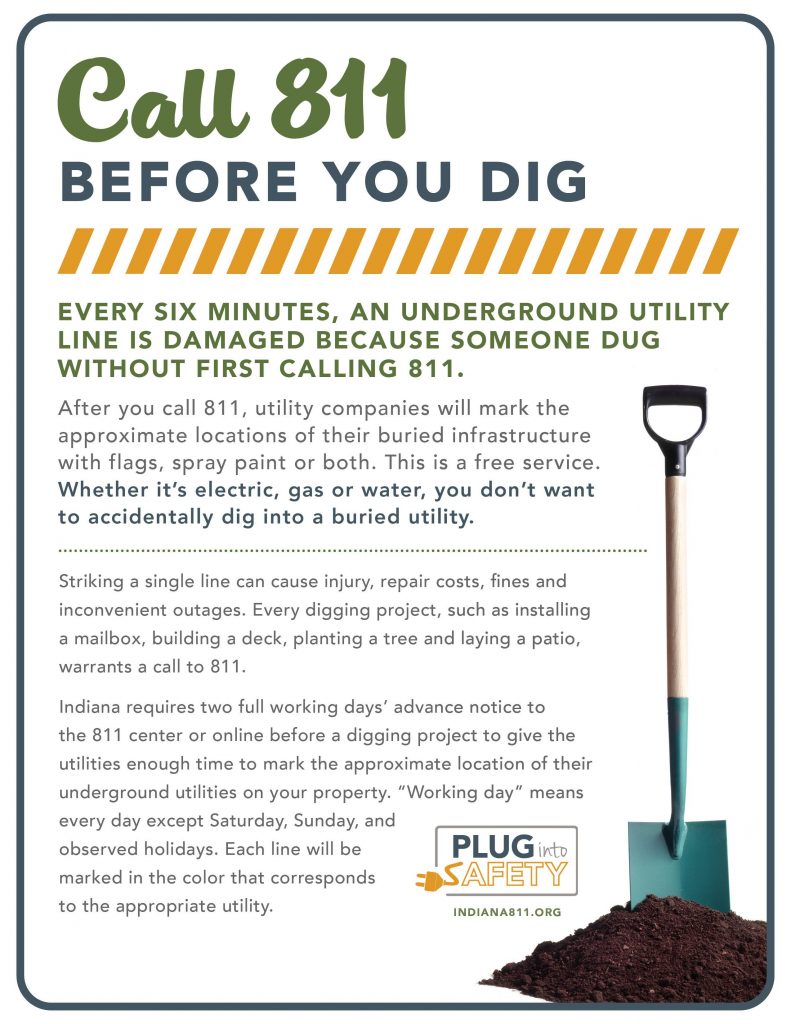 Call before you dig ad