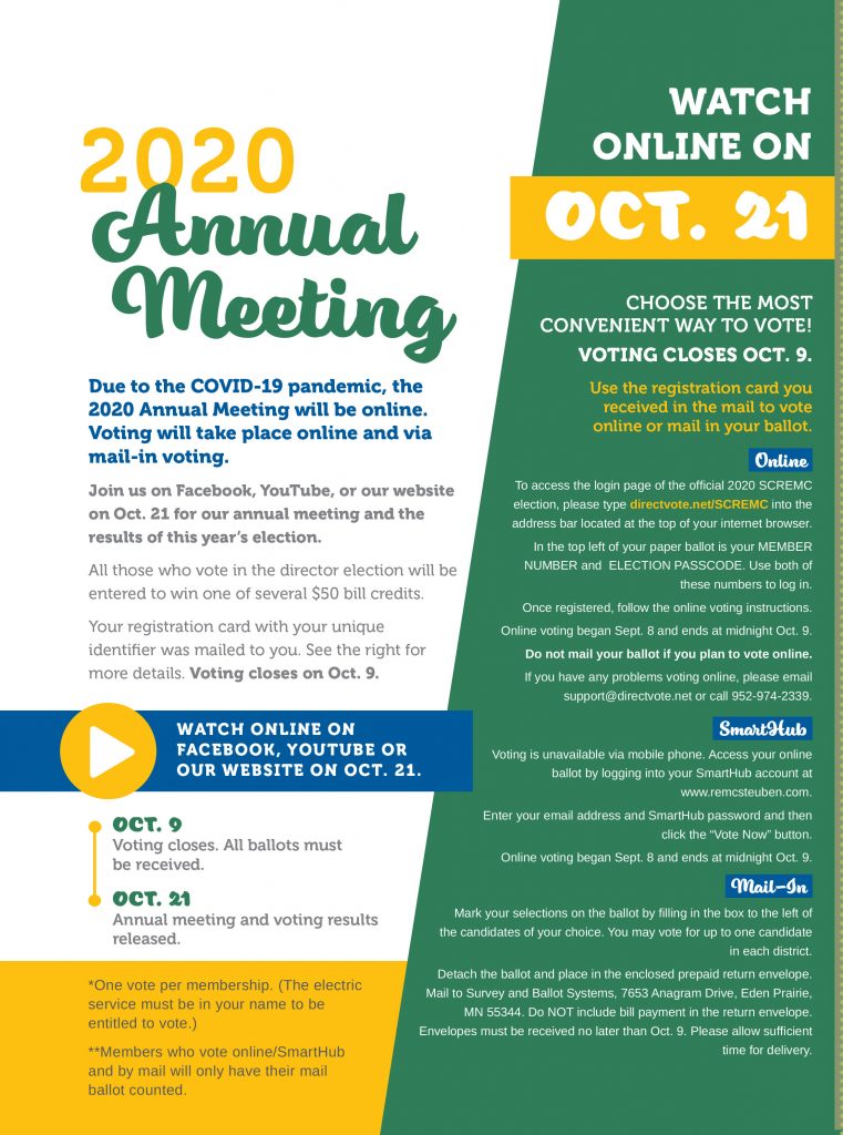2020 Annual Meeting Ad