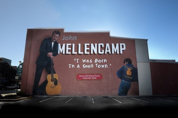 John Mellencamp mural