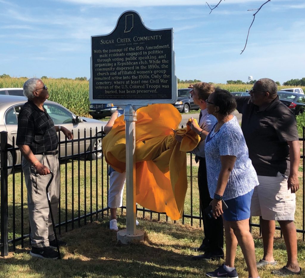 Colored Cemetery descendants