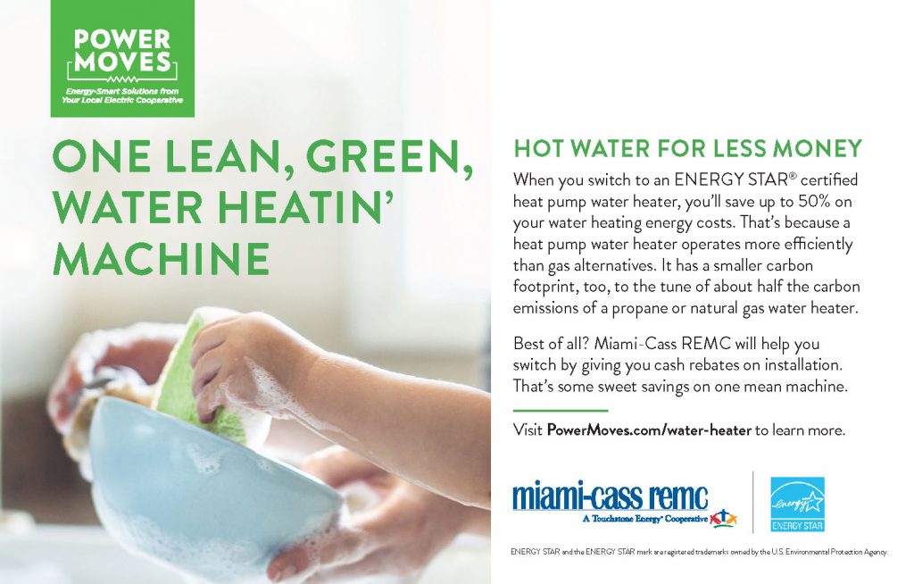 Heat pump water heater ad