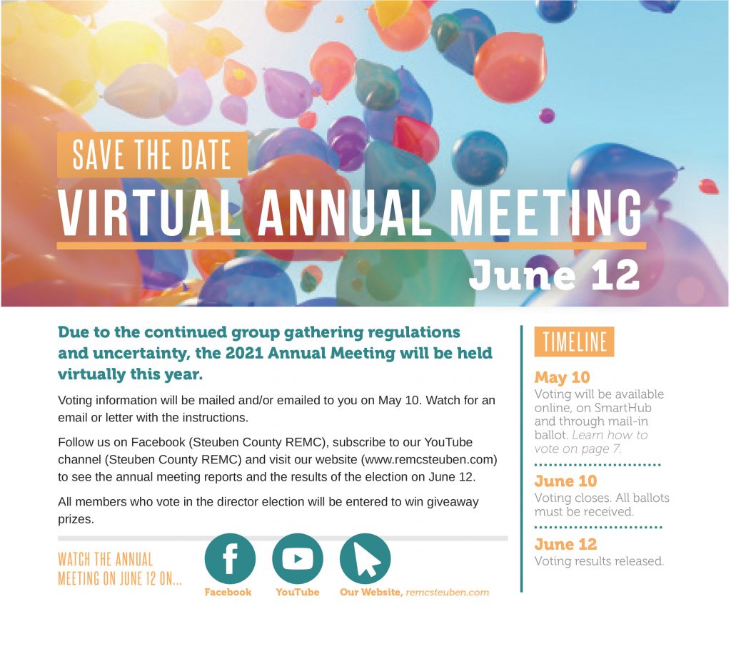Annual Meeting Save the Date