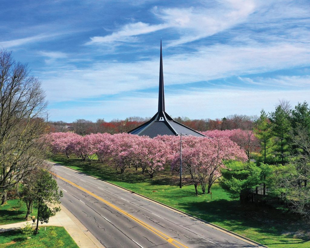 Photo of North Christian Church in Columbus, IN.