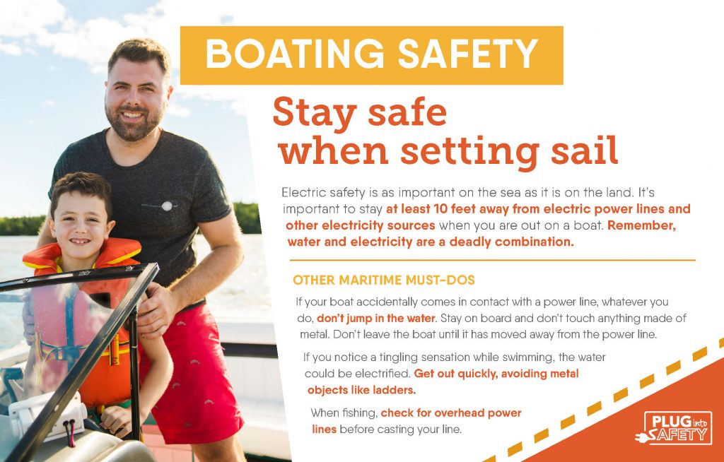 Boating safety ad