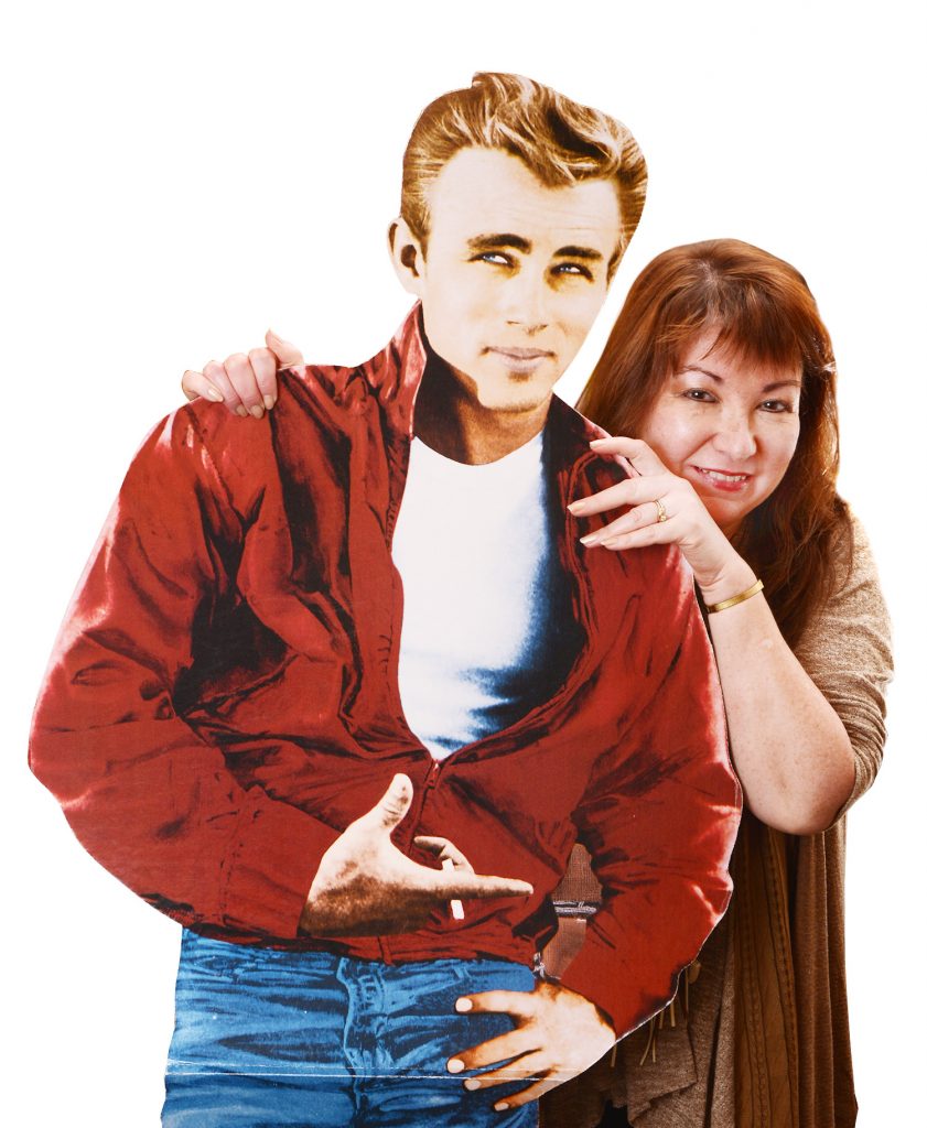 Emily with James Dean