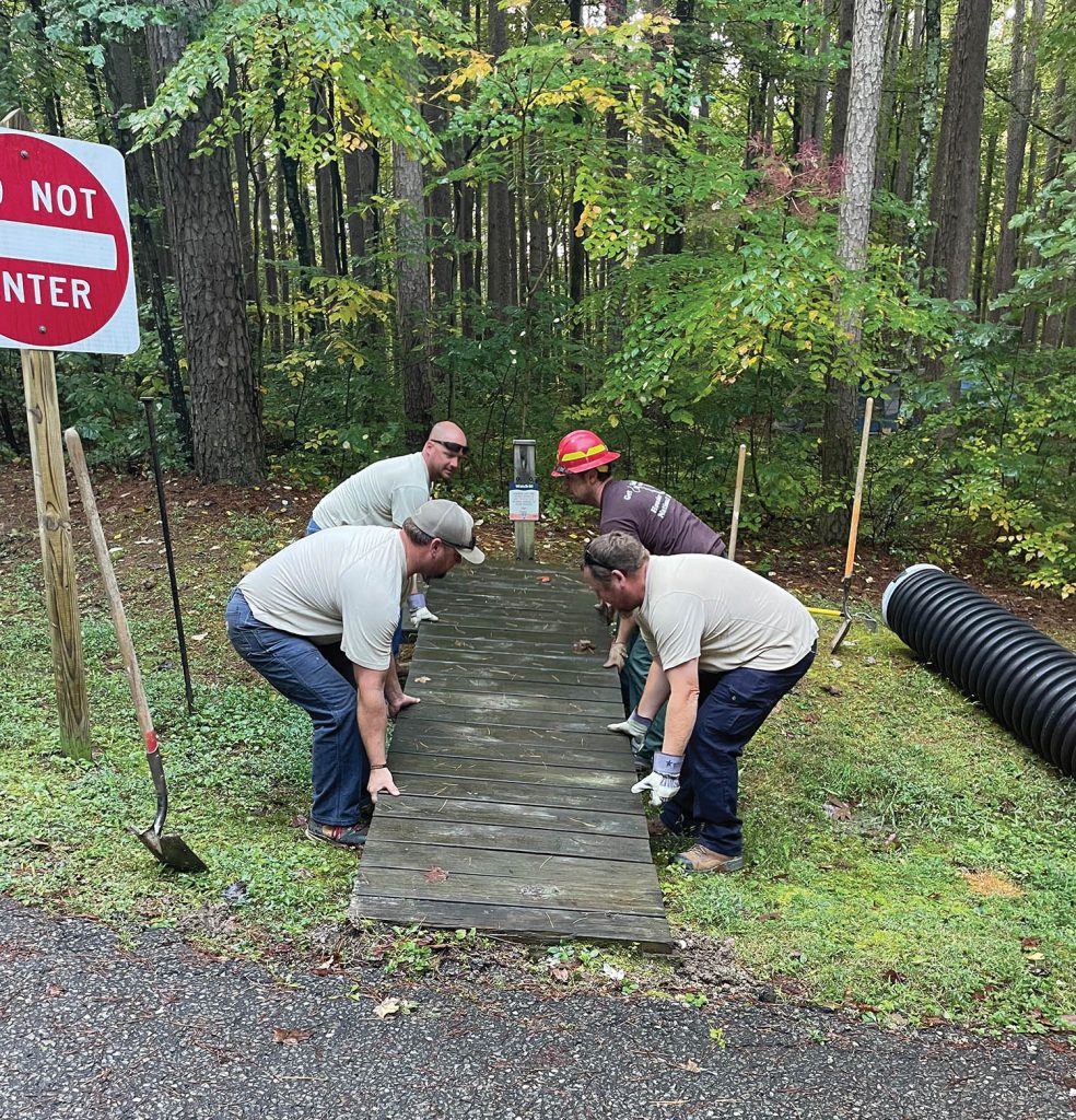 SIP Employees at National Forest