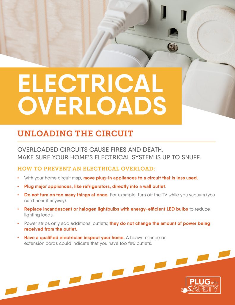 Electrical overload flyer