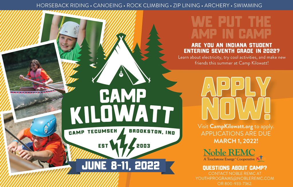 Camp Killowatt ad