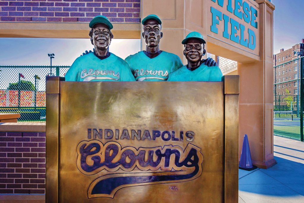 Indianapolis Clowns players