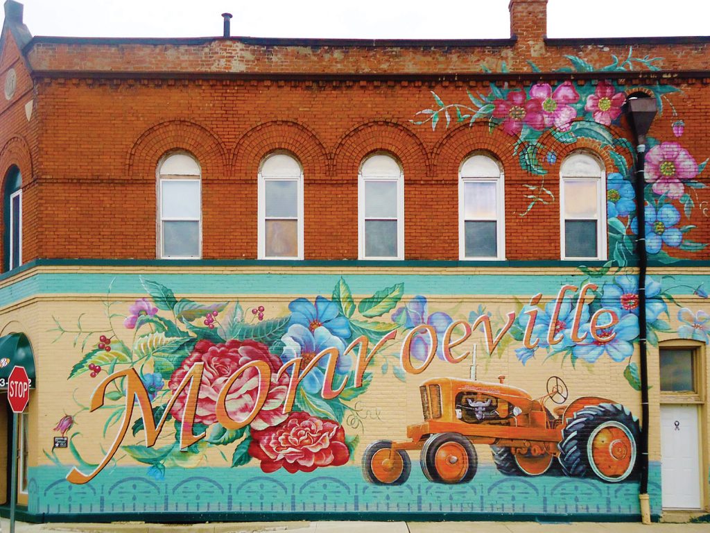 Monroeville mural
