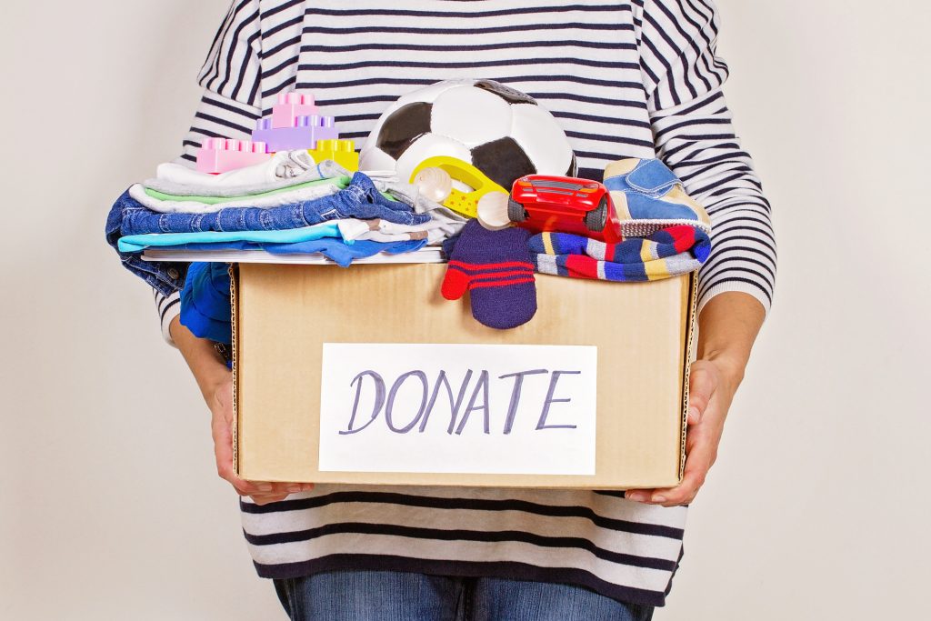 Clothing and toy donation