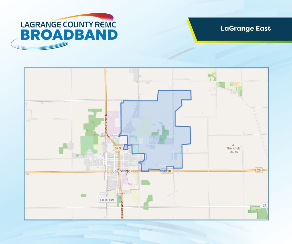 LG East broadband area