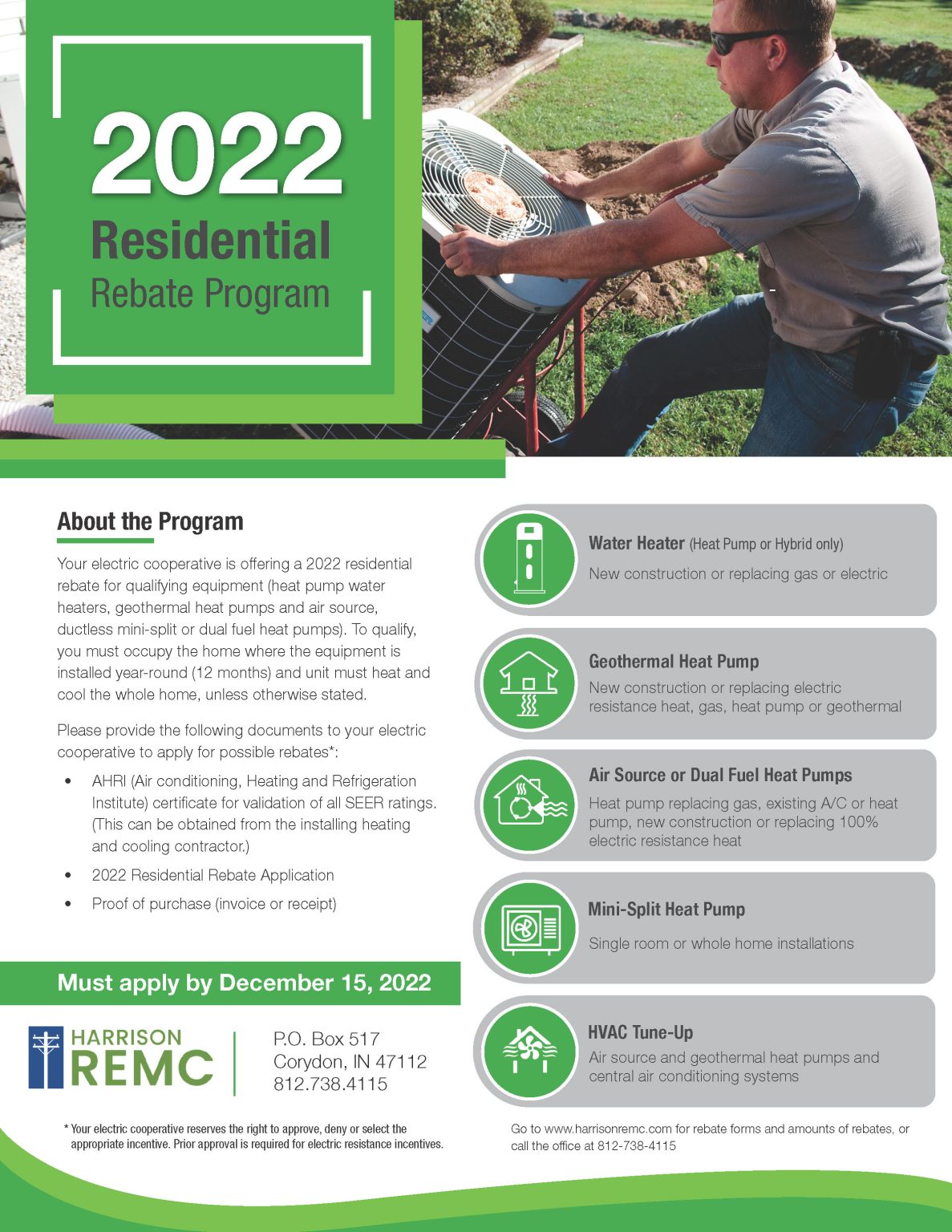 Indiana Energy Rebate Program