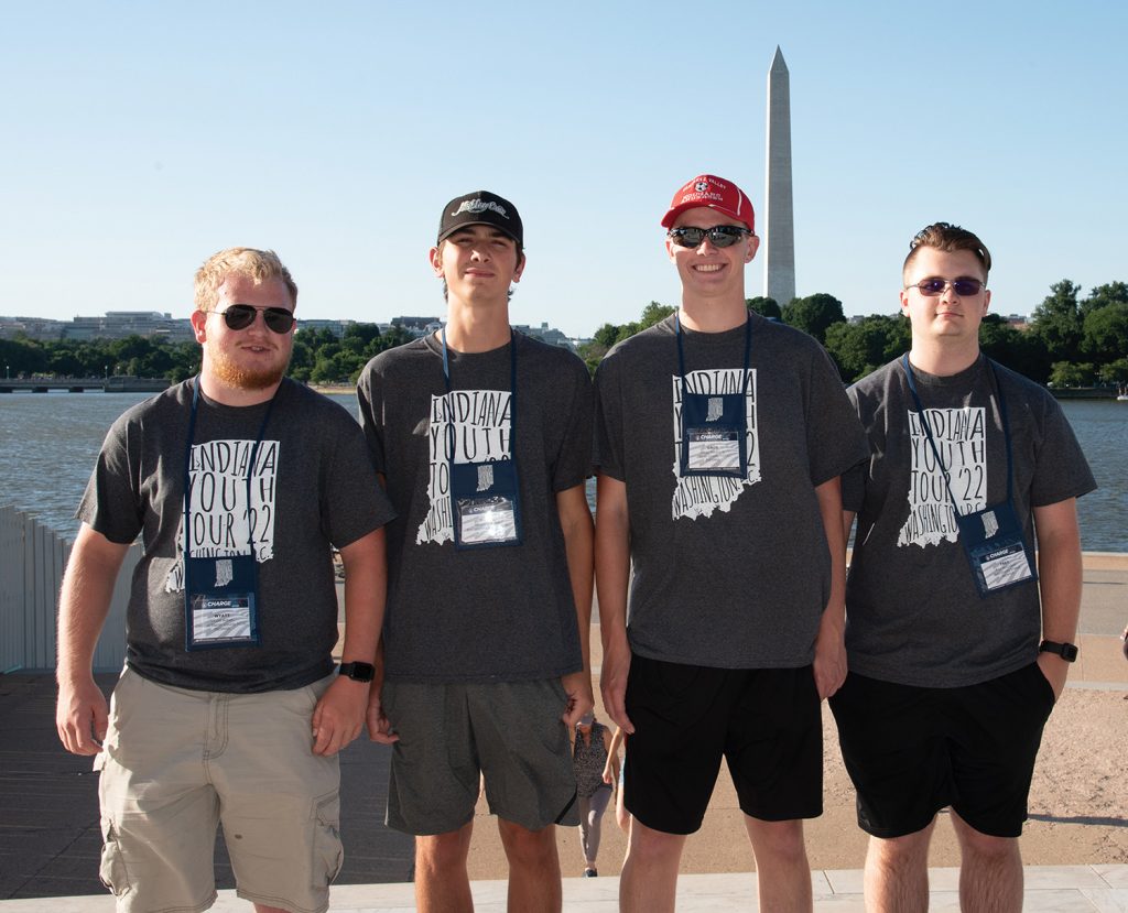 Youth Tour participants