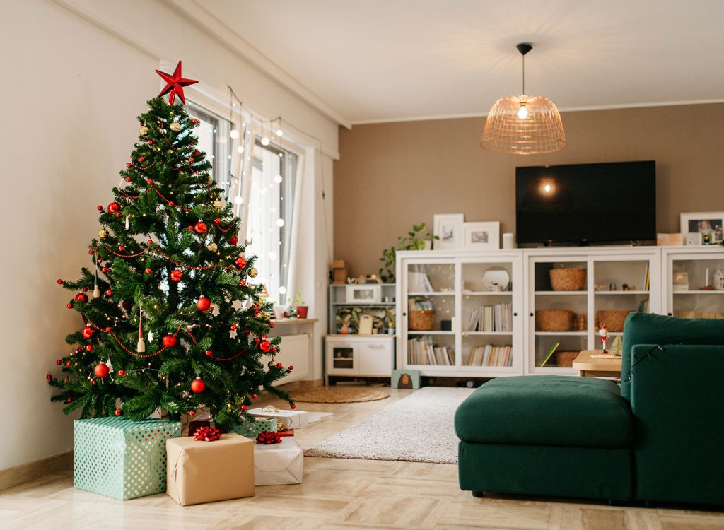 Christmas Tree in living room