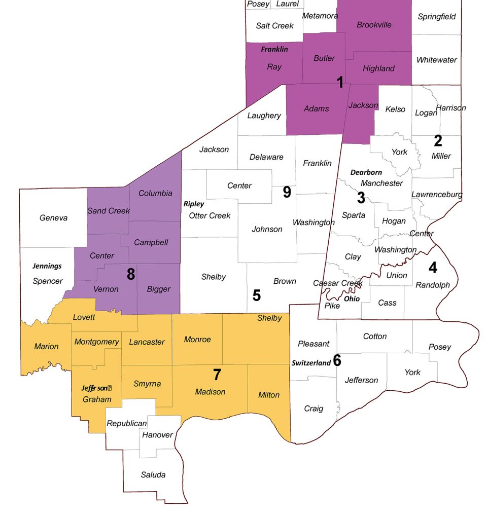 SEI District Map