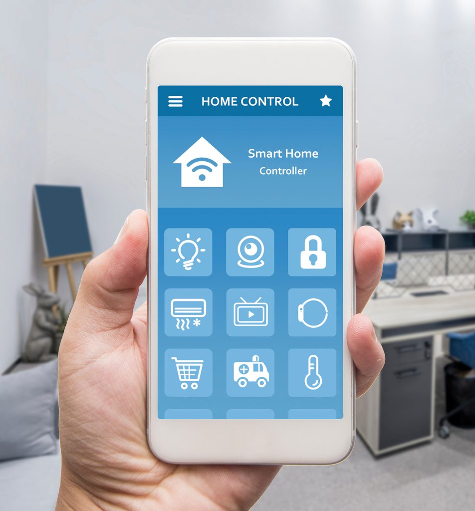 Smartphone home control