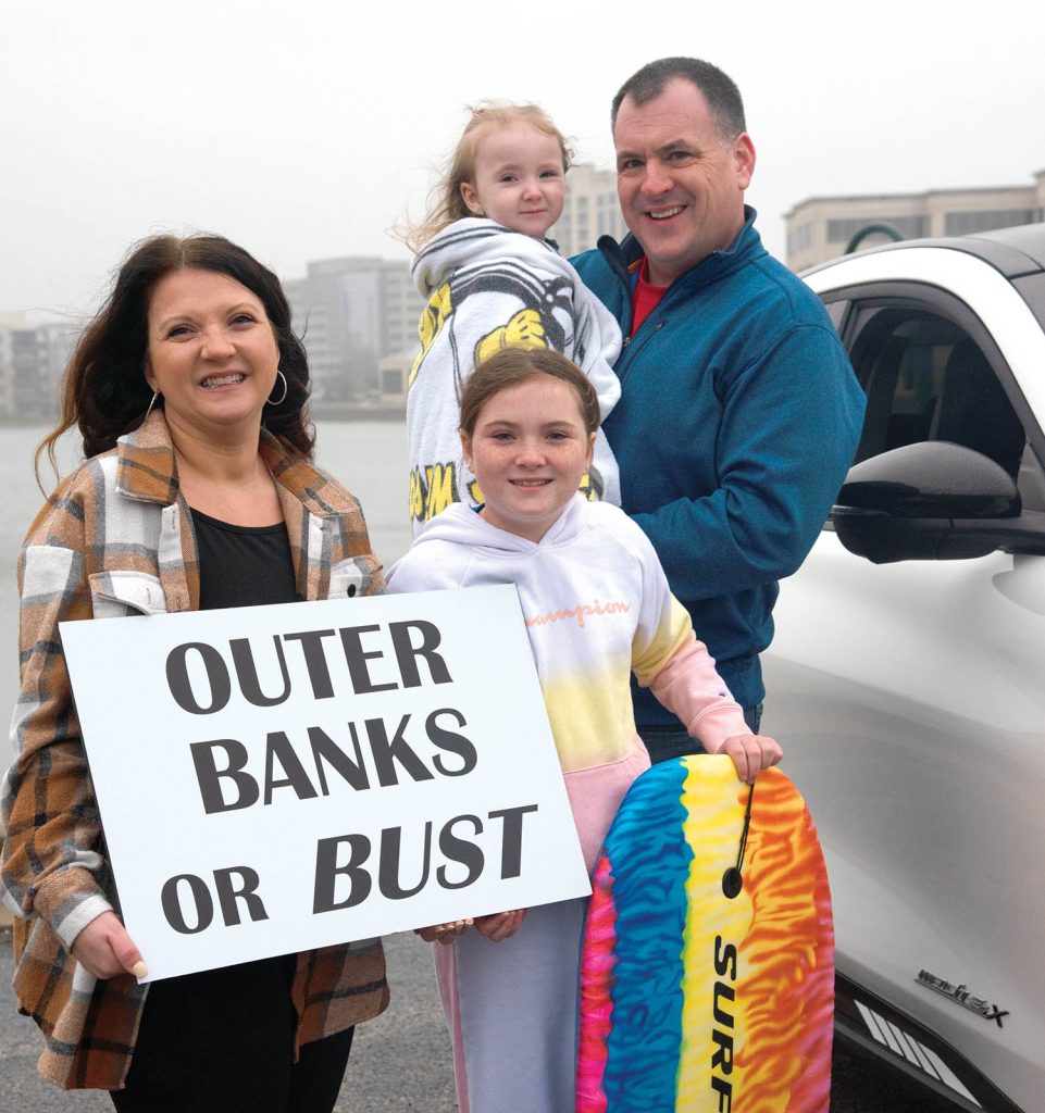 The Garner Family on EV road trip