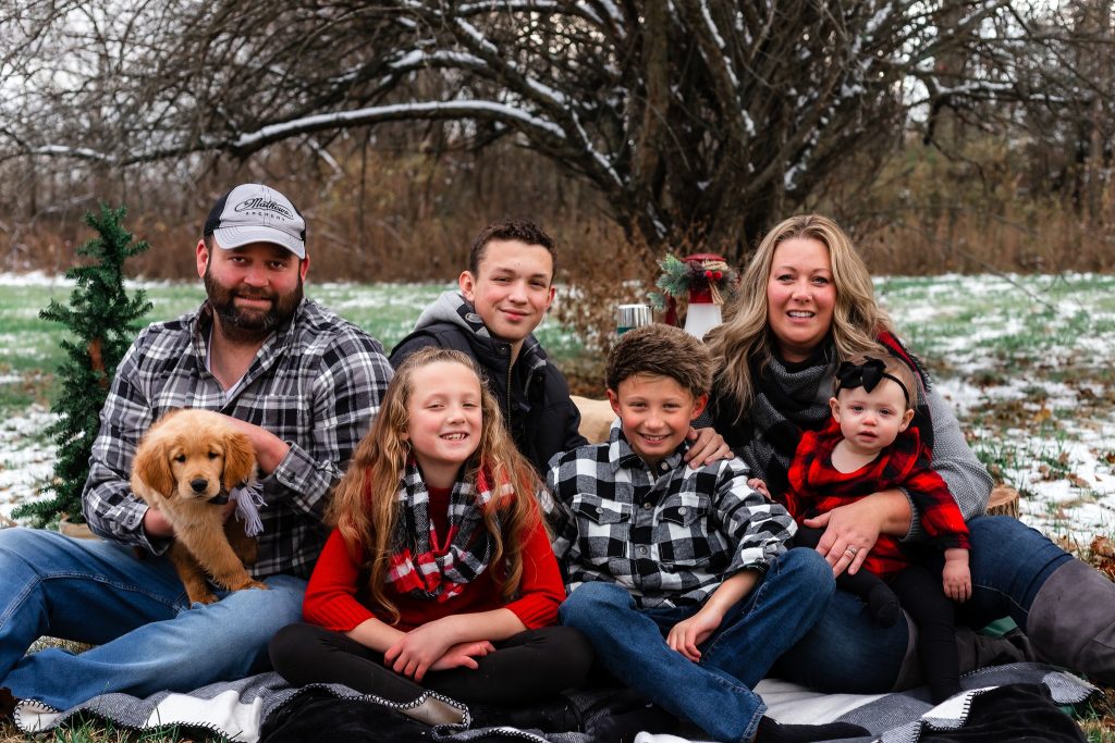 Nikki Stover and family