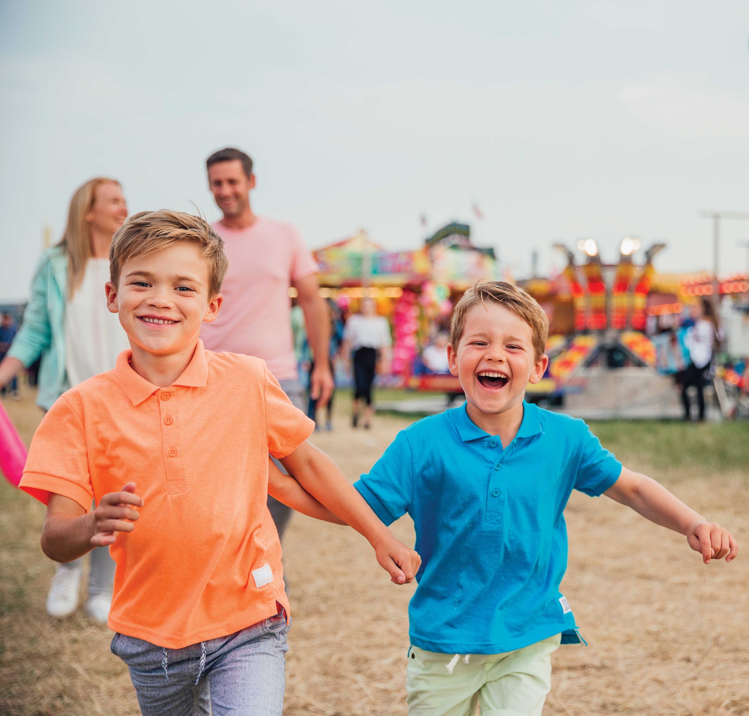 Kids at fair