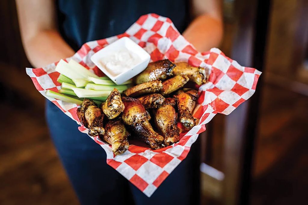 Angry Donkey smoked chicken wings