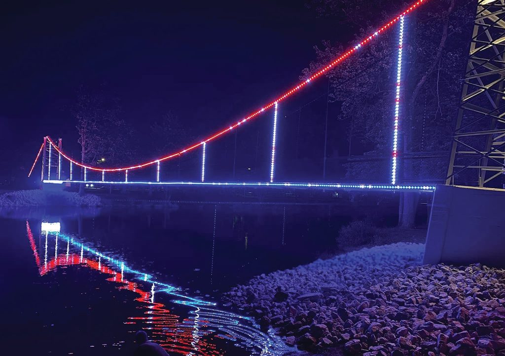 Memorial Swinging Bridge