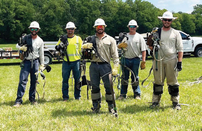 Boone REMC Lineman Rodeo Team 2023